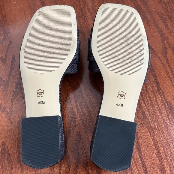 Talbots Viv Buckle Slide Sandals in Indigo Blue, size 8.5 - Picture 7 of 8